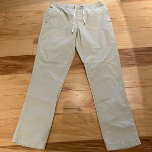 Men’s Polo Ralph Lauren khaki pants with elastic drawstring waist